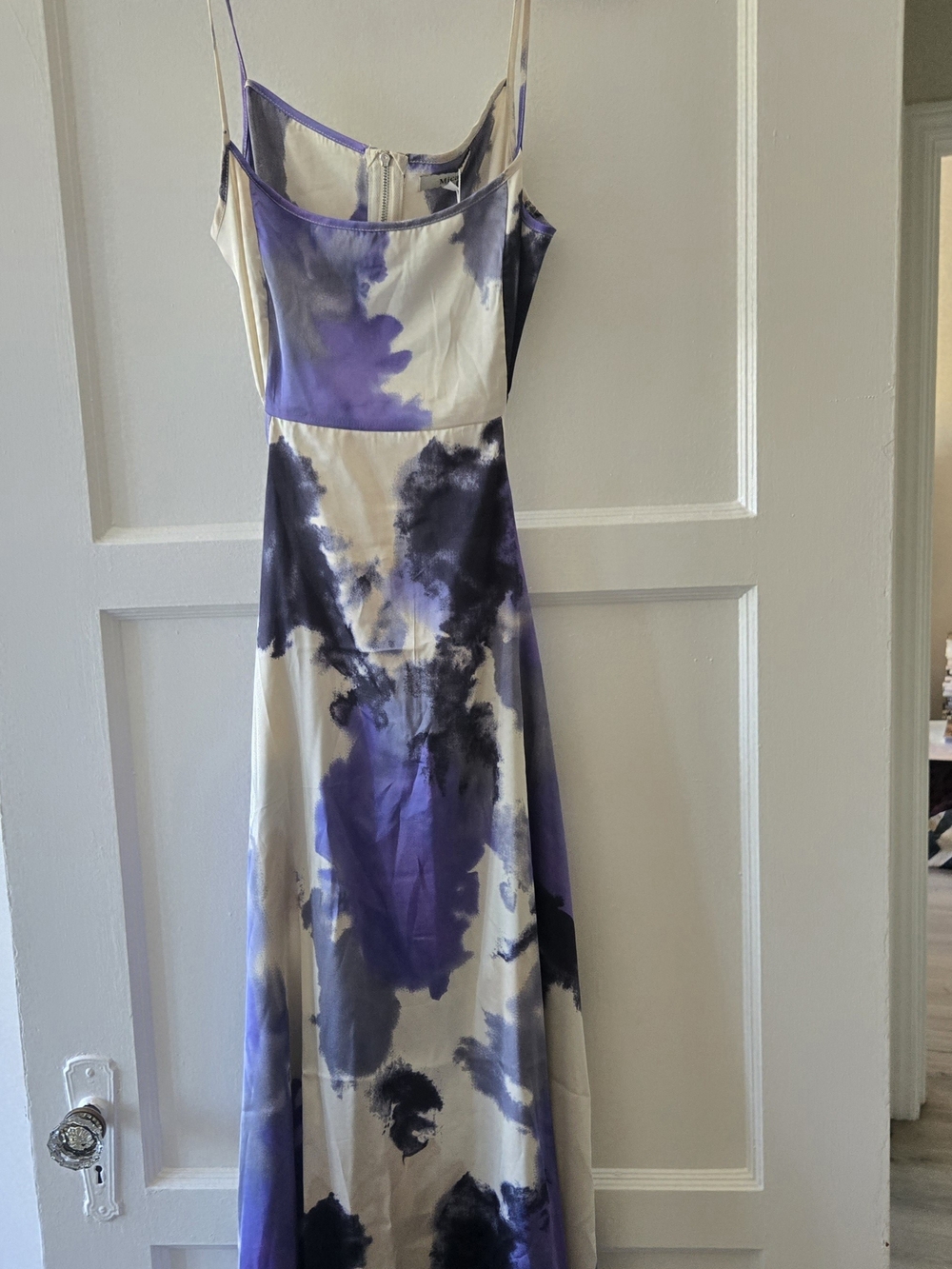 Women’s Purple Tie-Dye Slip Dress
